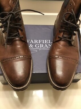 WARFIELD AND GRAND POTRERO BROGUE BOOTS MENS